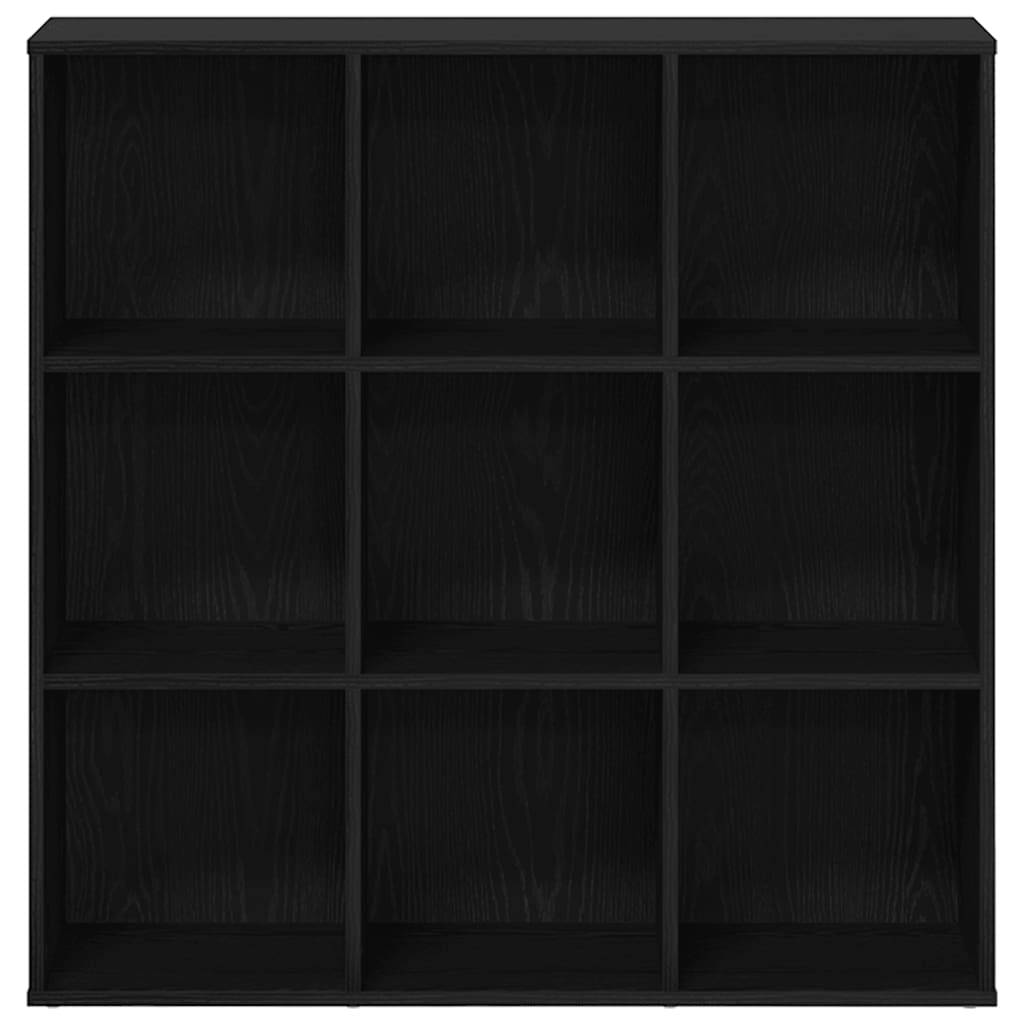 vidaXL Regał na książki Czarny dąb 98x29x97,5 cm Drewno konstrukcyjne