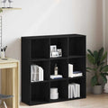 vidaXL Regał na książki Czarny dąb 98x29x97,5 cm Drewno konstrukcyjne