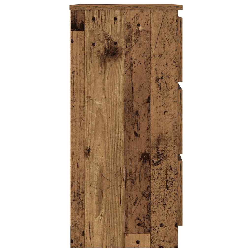 vidaXL Szafka, stare drewno, 60x35x76 cm, materiał drewnopochodny