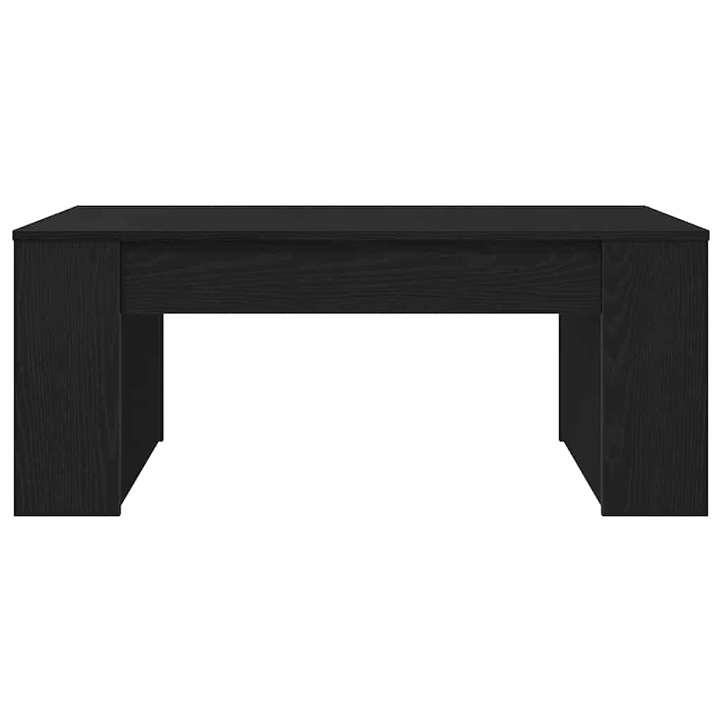 vidaXL Stolik kawowy Czarny Dąb 102 x 55 x 42 cm