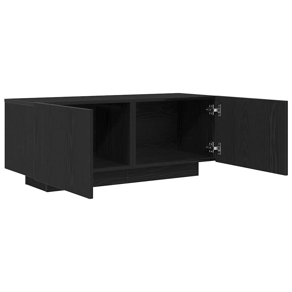 vidaXL Szafka pod telewizor 100 x 35 x 40 cm Czarny Dąb