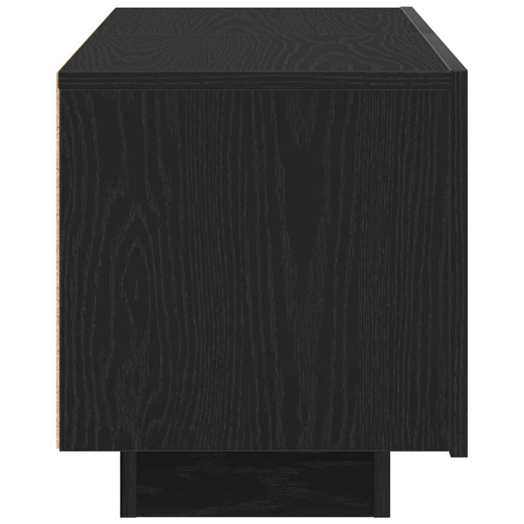 vidaXL Szafka pod telewizor 100 x 35 x 40 cm Czarny Dąb