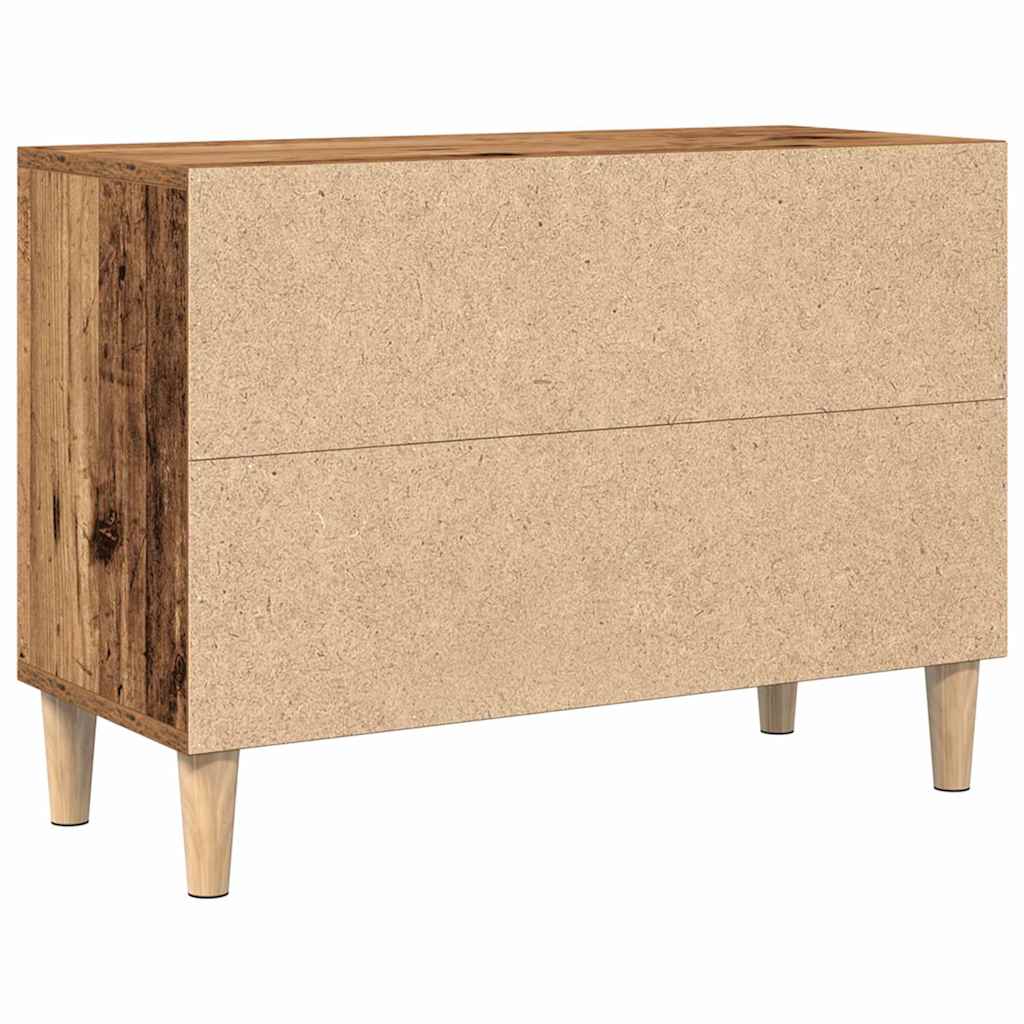 vidaXL Szafka pod telewizor Stare drewno 69,5 x 30 x 50 cm