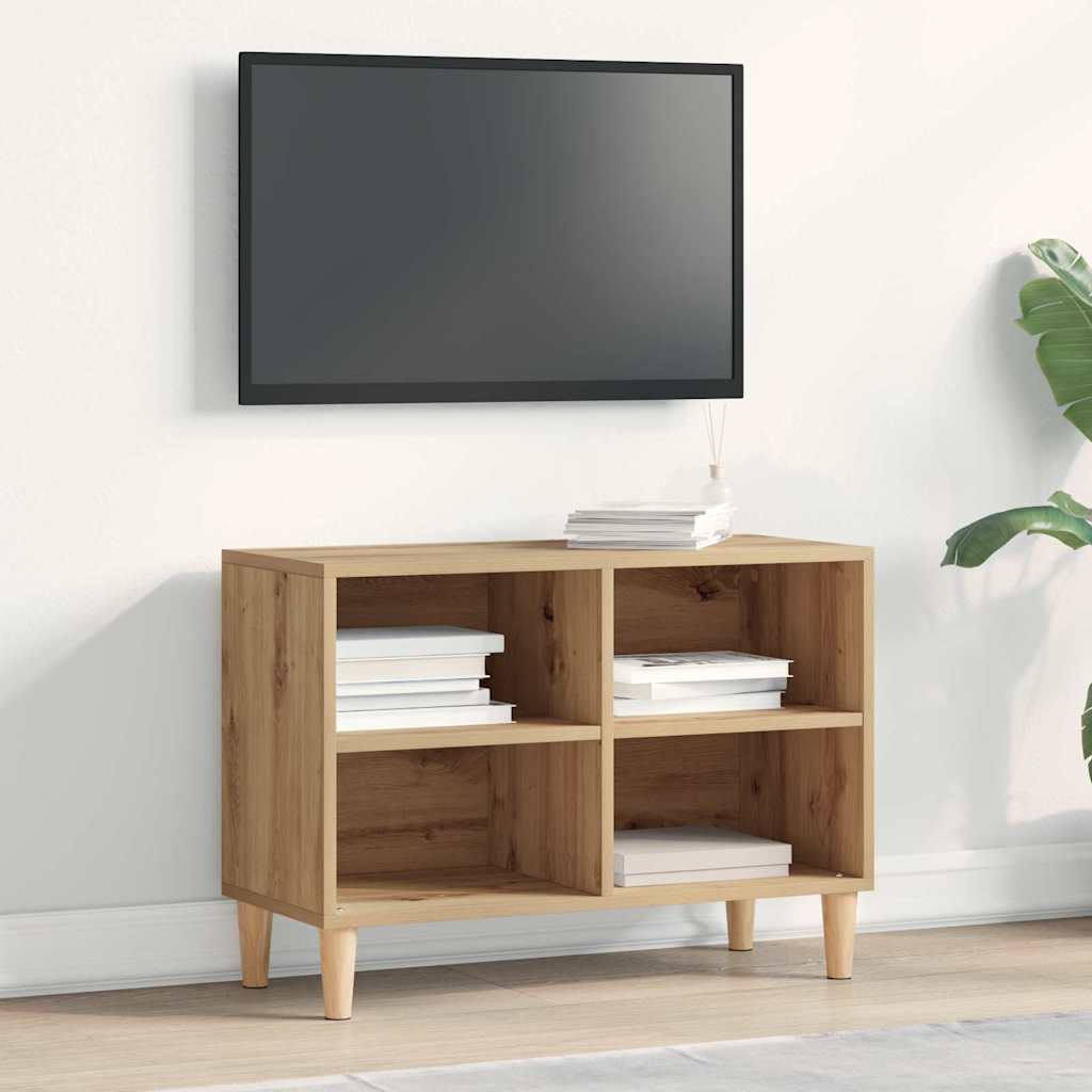 vidaXL Szafka pod telewizor artisian oak 69,5 x 30 x 50 cm