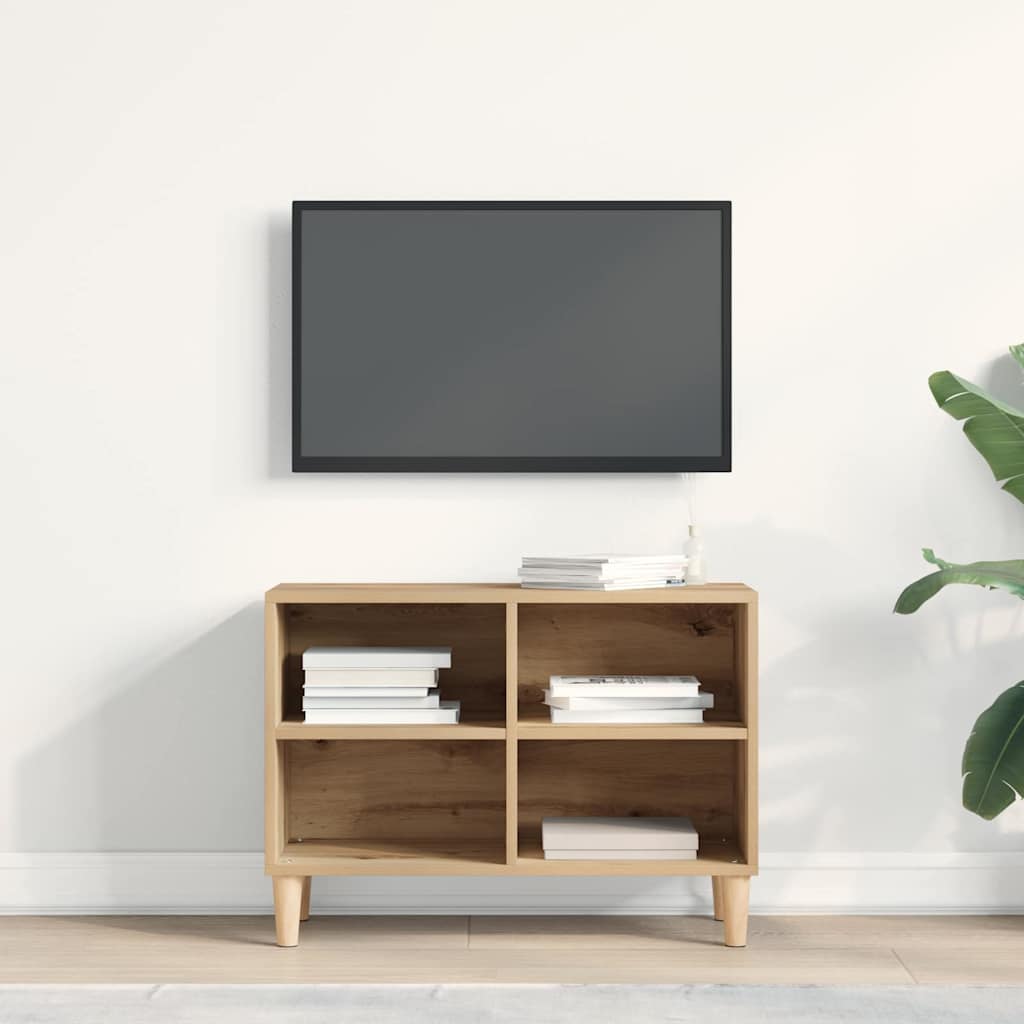 vidaXL Szafka pod telewizor artisian oak 69,5 x 30 x 50 cm