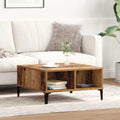vidaXL Stolik kawowy Stare drewno 60 x 60 x 30 cm