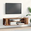 vidaXL Szafka pod telewizor Stare drewno 100 x 30 x 26,5 cm