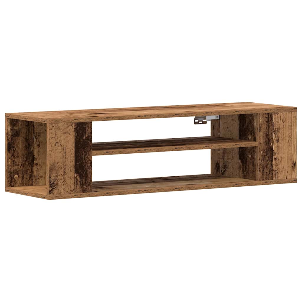 vidaXL Szafka pod telewizor Stare drewno 100 x 30 x 26,5 cm