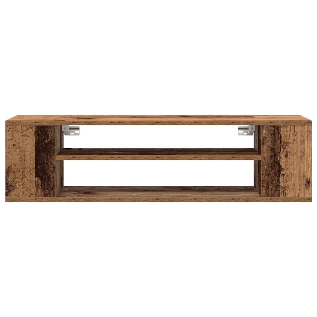 vidaXL Szafka pod telewizor Stare drewno 100 x 30 x 26,5 cm