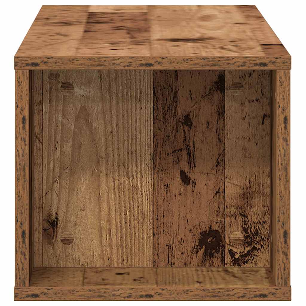 vidaXL Szafka pod telewizor Stare drewno 100 x 30 x 26,5 cm