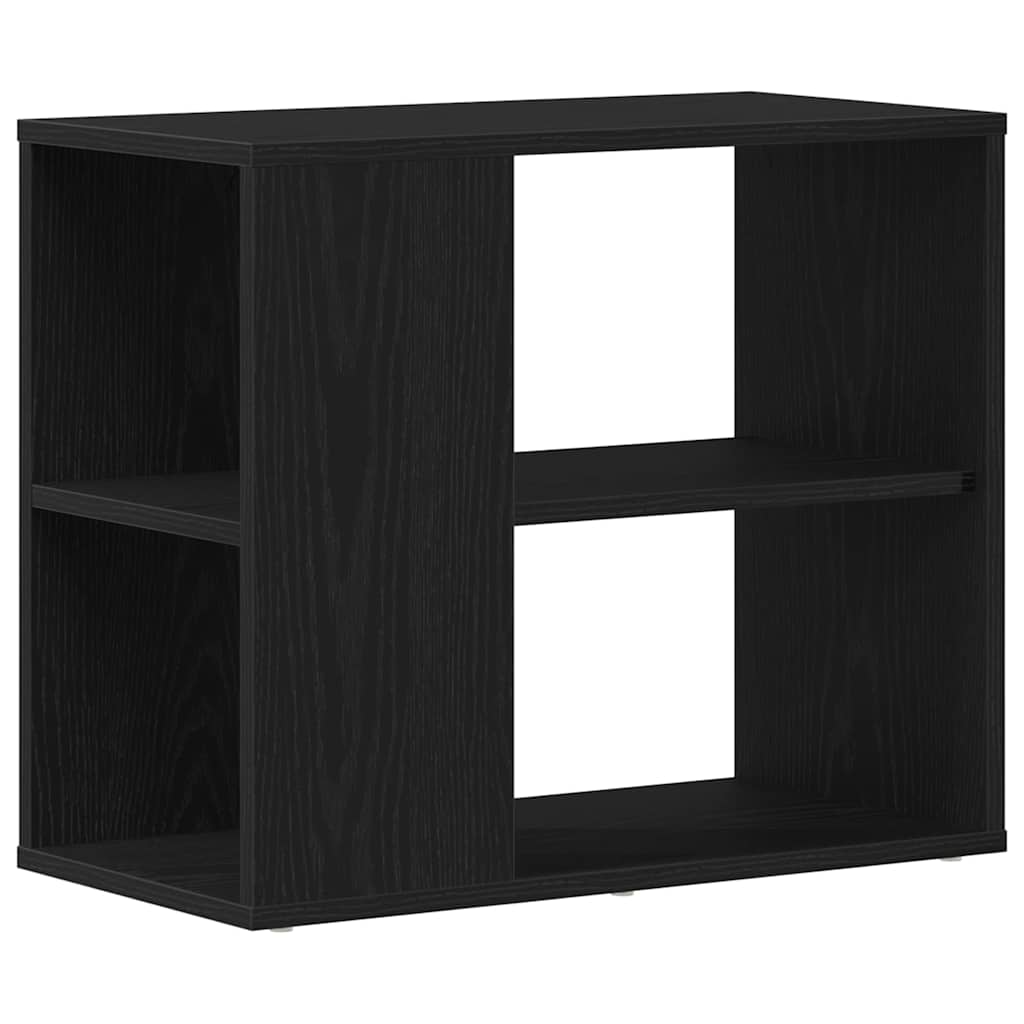vidaXL Bufet Czarny Dąb 60 x 30 x 50 cm Materiał drewnopochodny