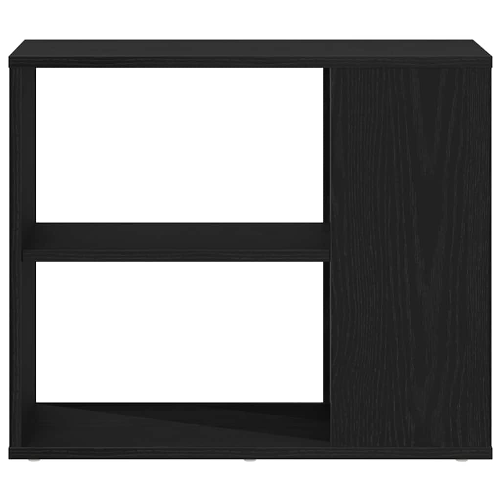 vidaXL Bufet Czarny Dąb 60 x 30 x 50 cm Materiał drewnopochodny