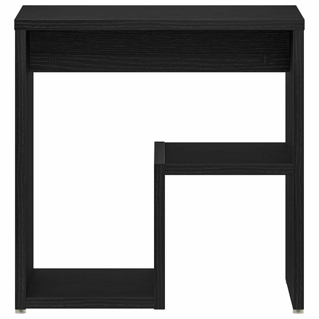 vidaXL Szafka Nocna Czarny Dąb 40 x 30 x 40 cm Materiał drewnopochodny