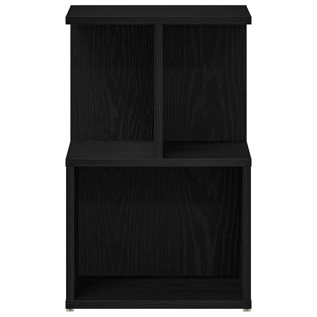 vidaXL Szafka Nocna 2 pcs Czarny Dąb 35 x 35 x 55 cm