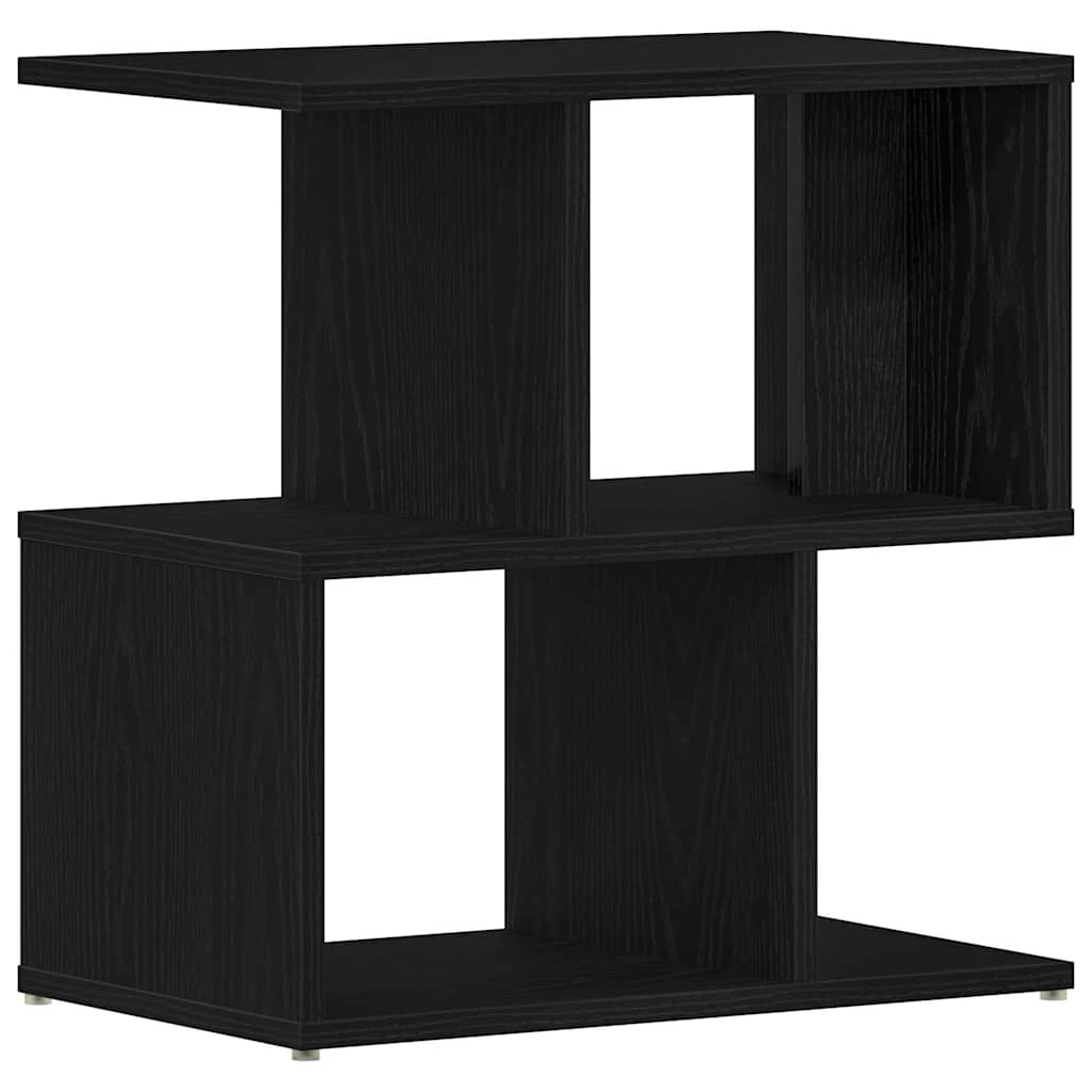 vidaXL Szafka Nocna Czarny Dąb 50 x 30 x 51,5 cm