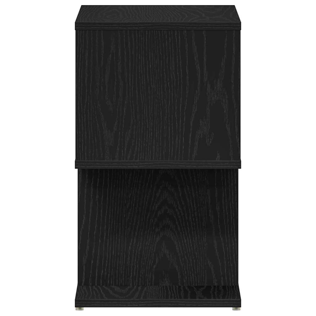 vidaXL Szafka Nocna Czarny Dąb 50 x 30 x 51,5 cm