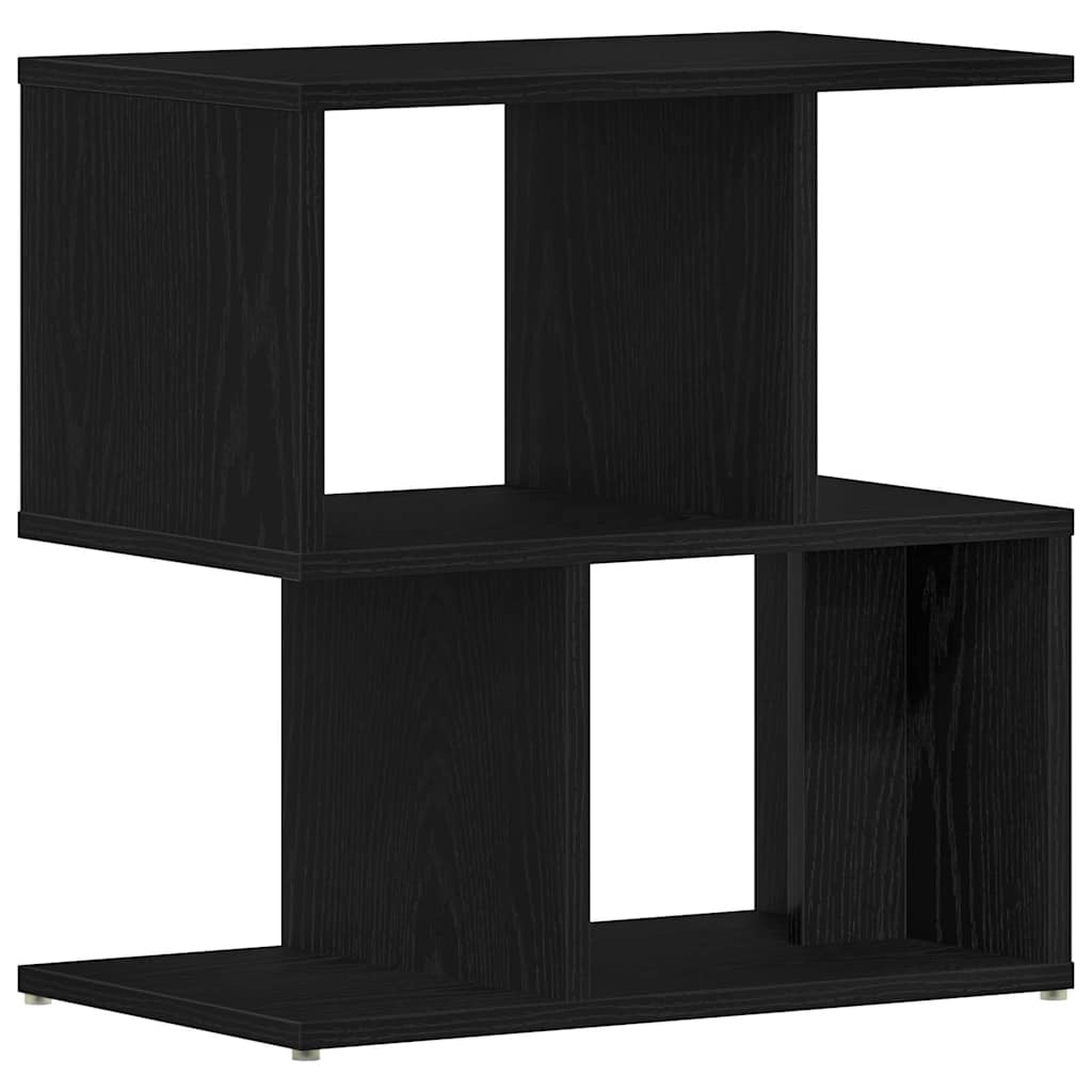 vidaXL Szafka Nocna 2 pcs Czarny Dąb 50 x 30 x 51,5 cm