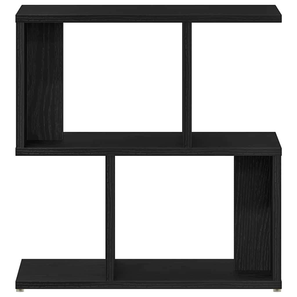 vidaXL Szafka Nocna 2 pcs Czarny Dąb 50 x 30 x 51,5 cm