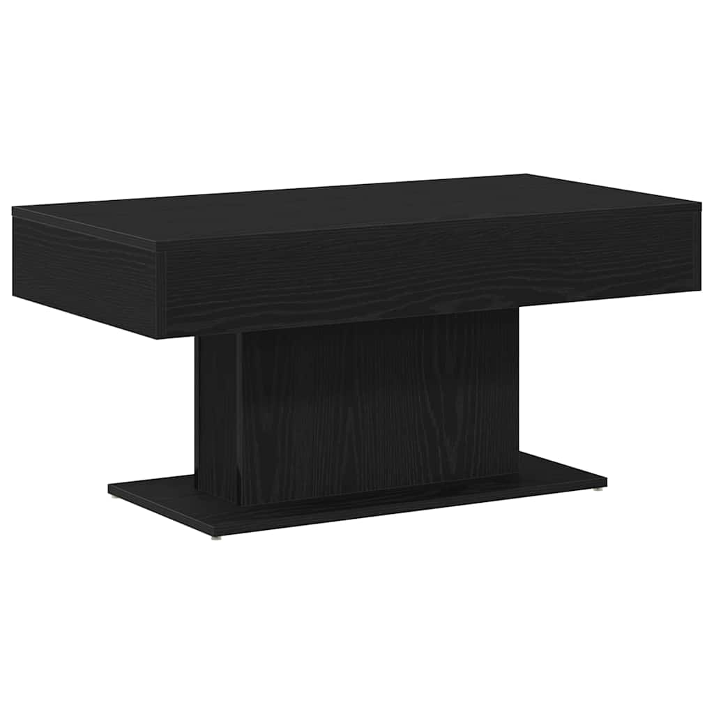 vidaXL Stolik kawowy Czarny Dąb 96 x 50 x 45 cm