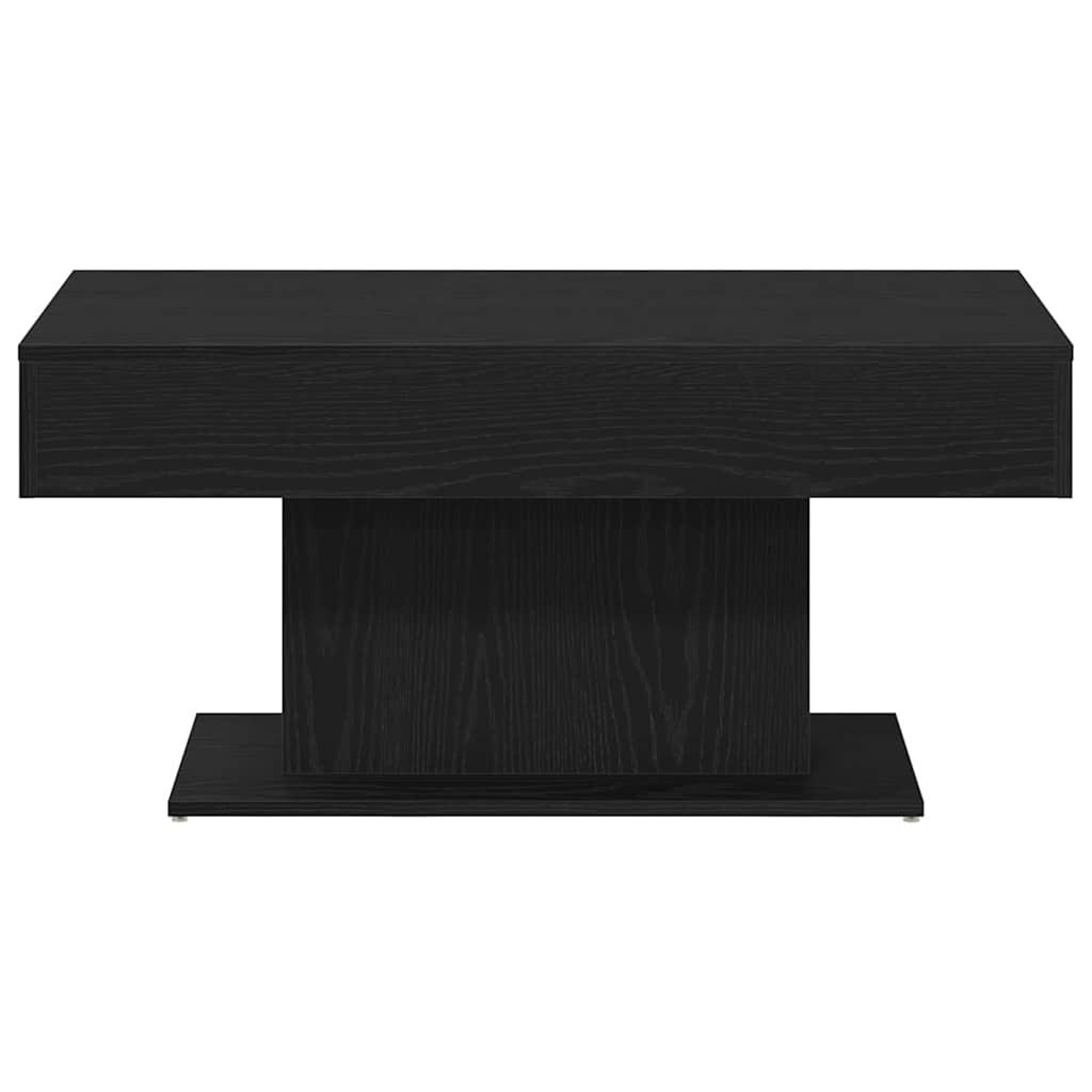 vidaXL Stolik kawowy Czarny Dąb 96 x 50 x 45 cm