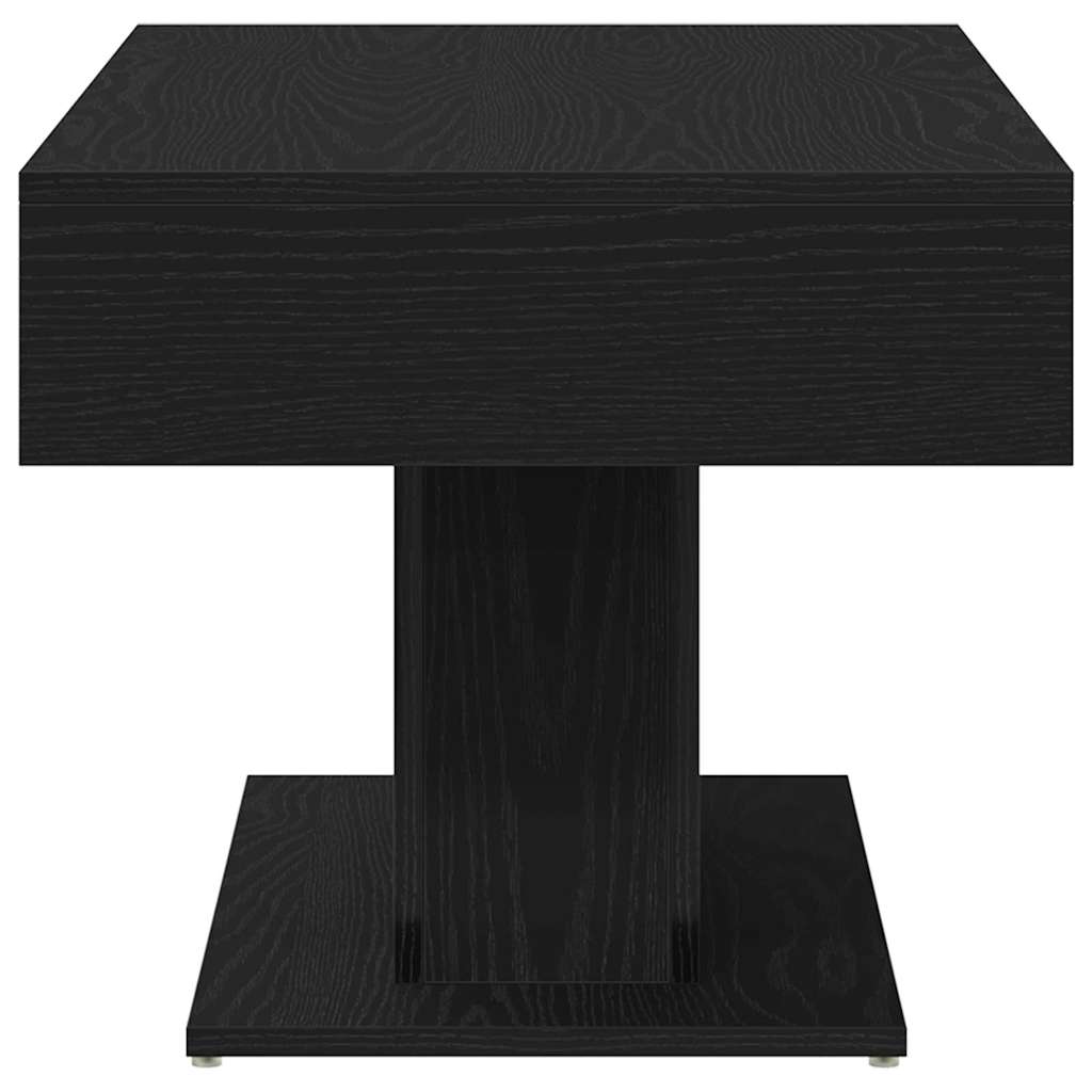 vidaXL Stolik kawowy Czarny Dąb 96 x 50 x 45 cm