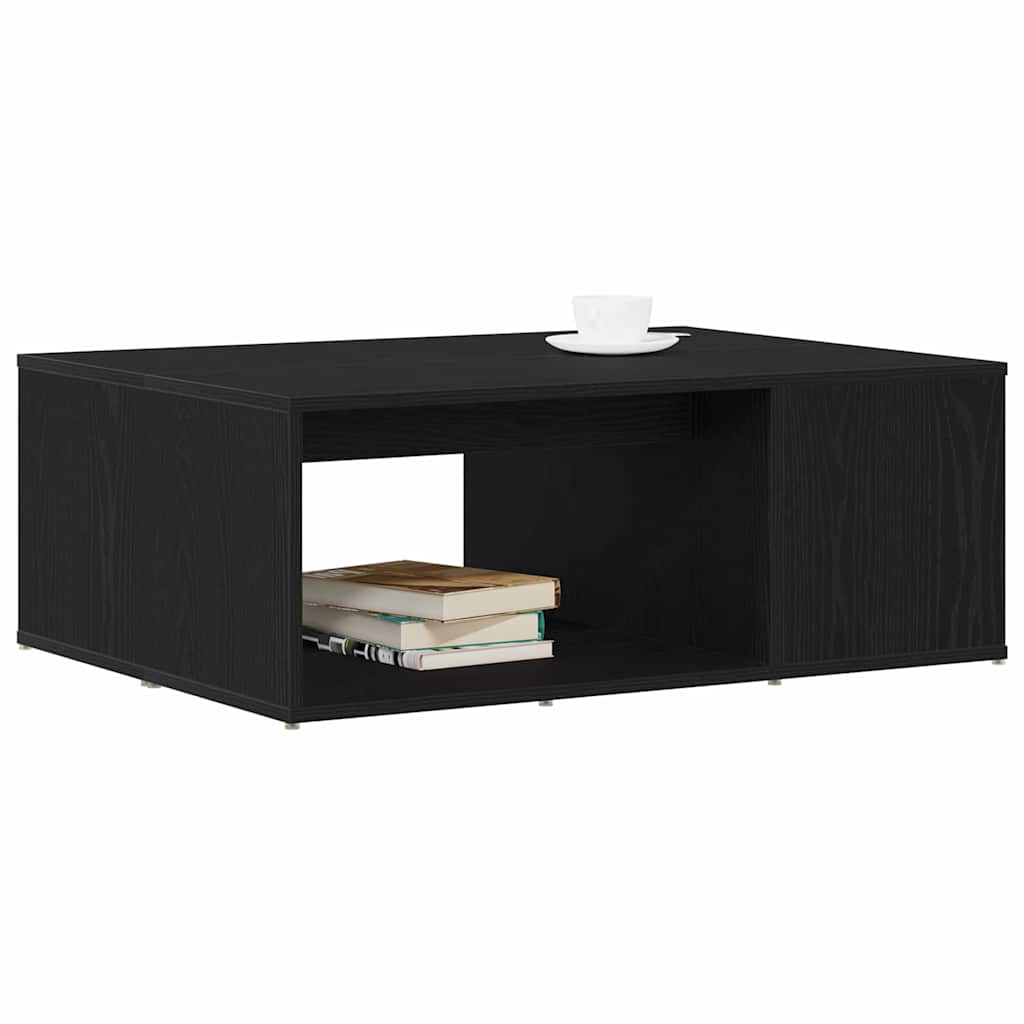vidaXL Stolik kawowy Czarny Dąb 90 x 67 x 33 cm