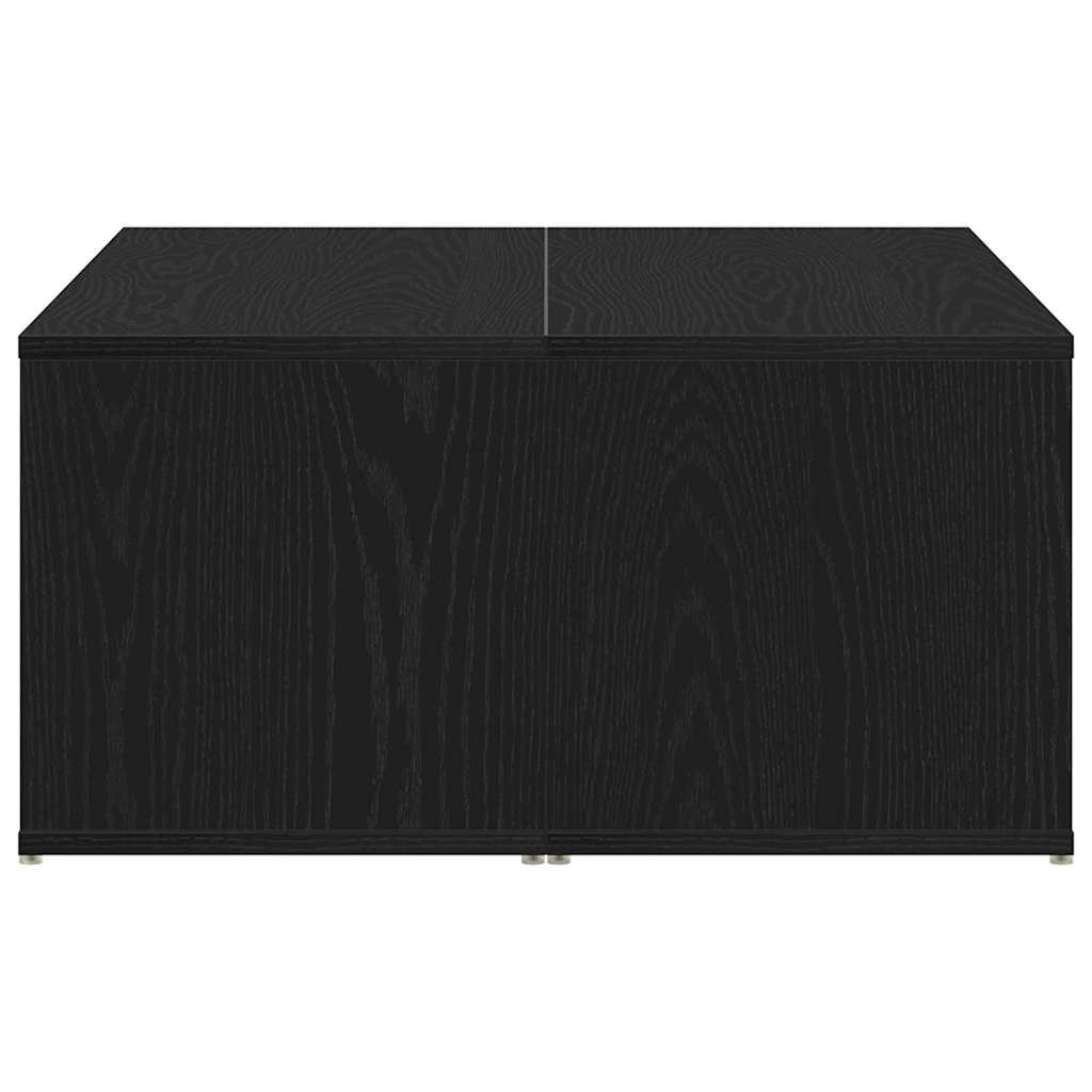 vidaXL Stolik kawowy Czarny Dąb 90 x 67 x 33 cm