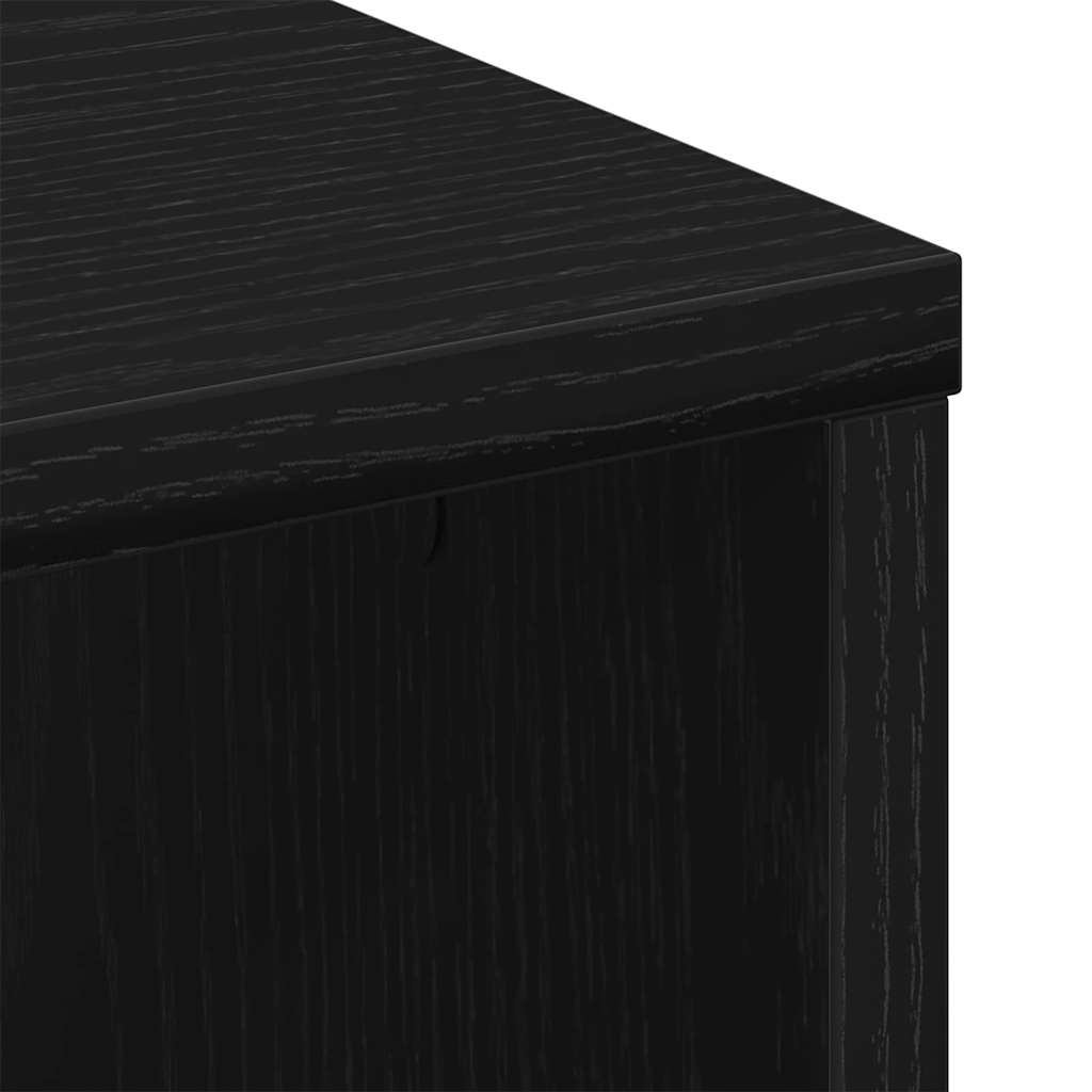 vidaXL Stolik kawowy Czarny Dąb 100 x 50 x 40 cm
