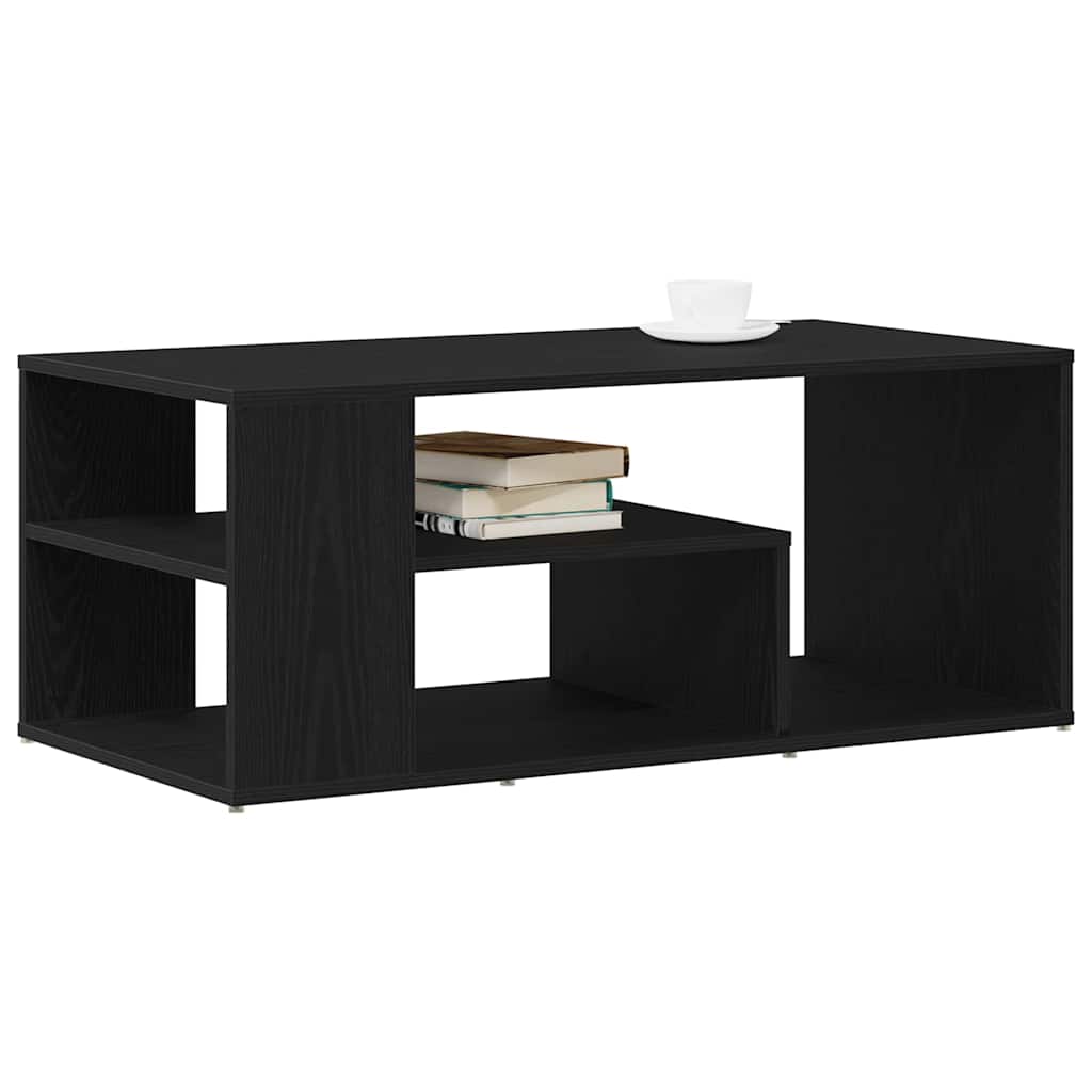 vidaXL Stolik kawowy Czarny Dąb 100 x 50 x 40 cm