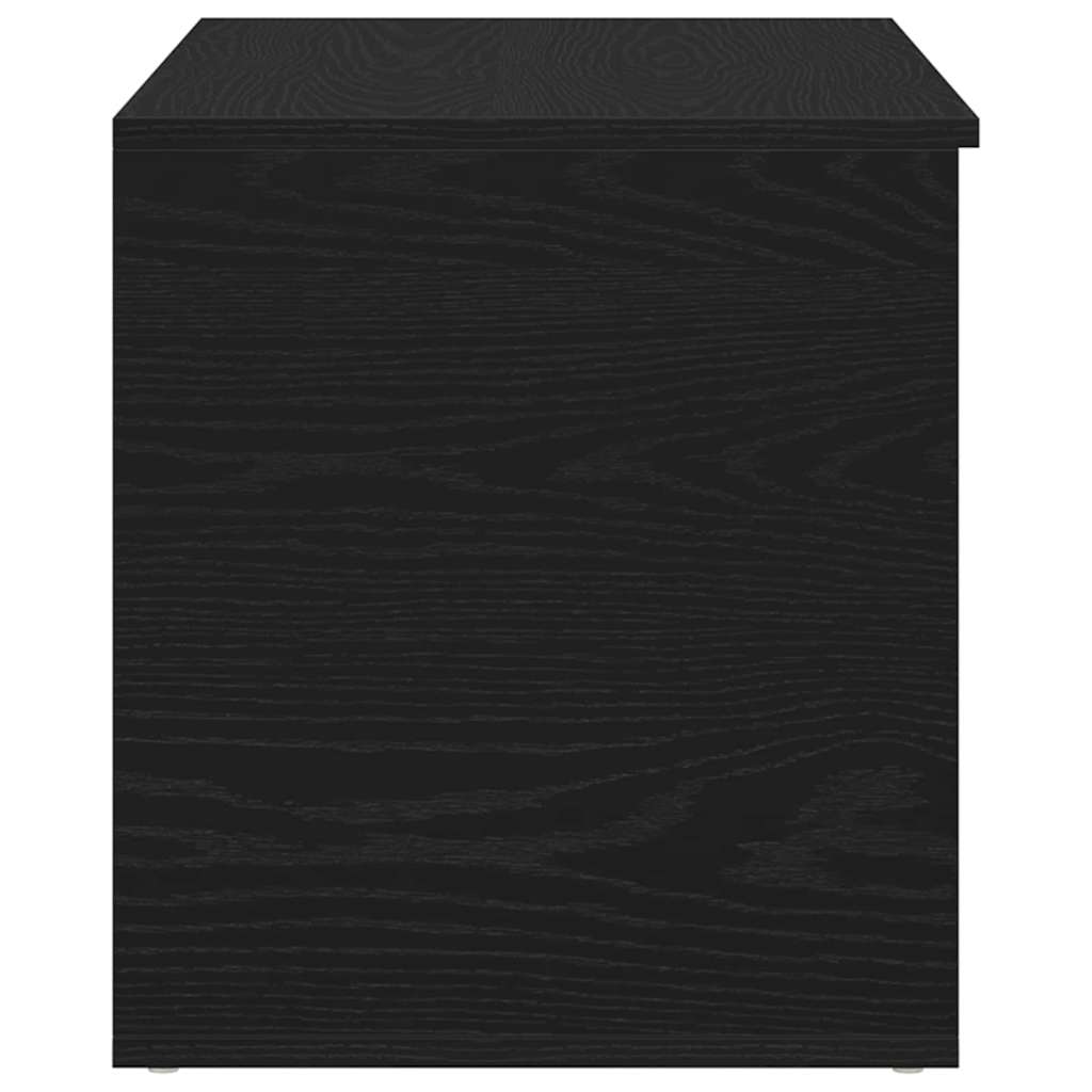 vidaXL Skrzynia do przechowywania Czarny Dąb 84 x 42 x 46 cm
