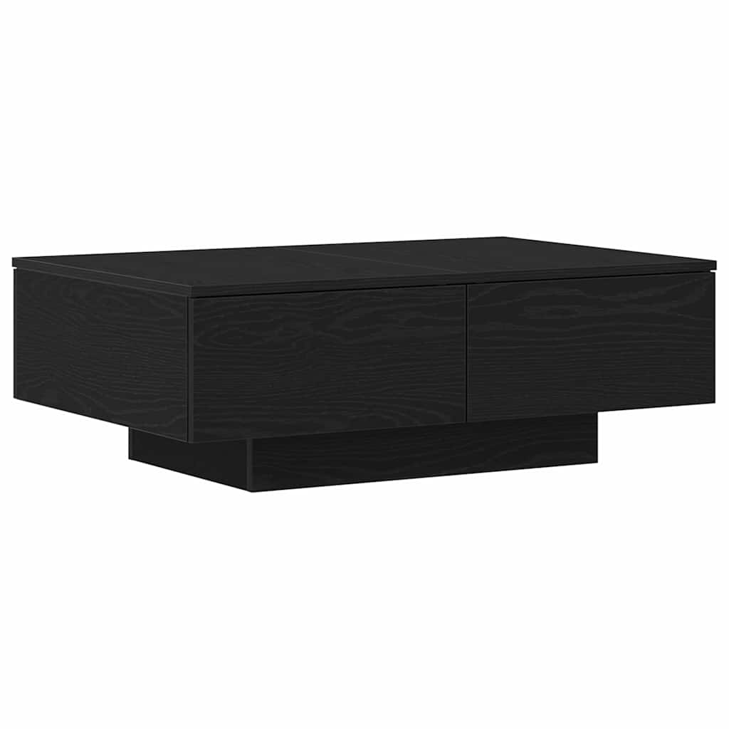 vidaXL Stolik kawowy Czarny Dąb 90 x 60 x 31 cm