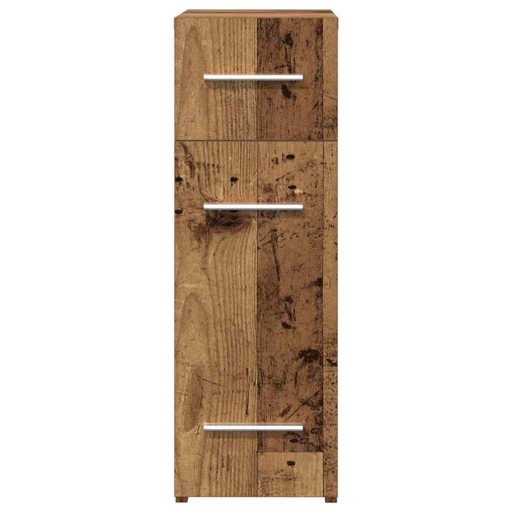 vidaXL Skrzynka Apteczna Stare drewno 20 x 45,5 x 60 cm