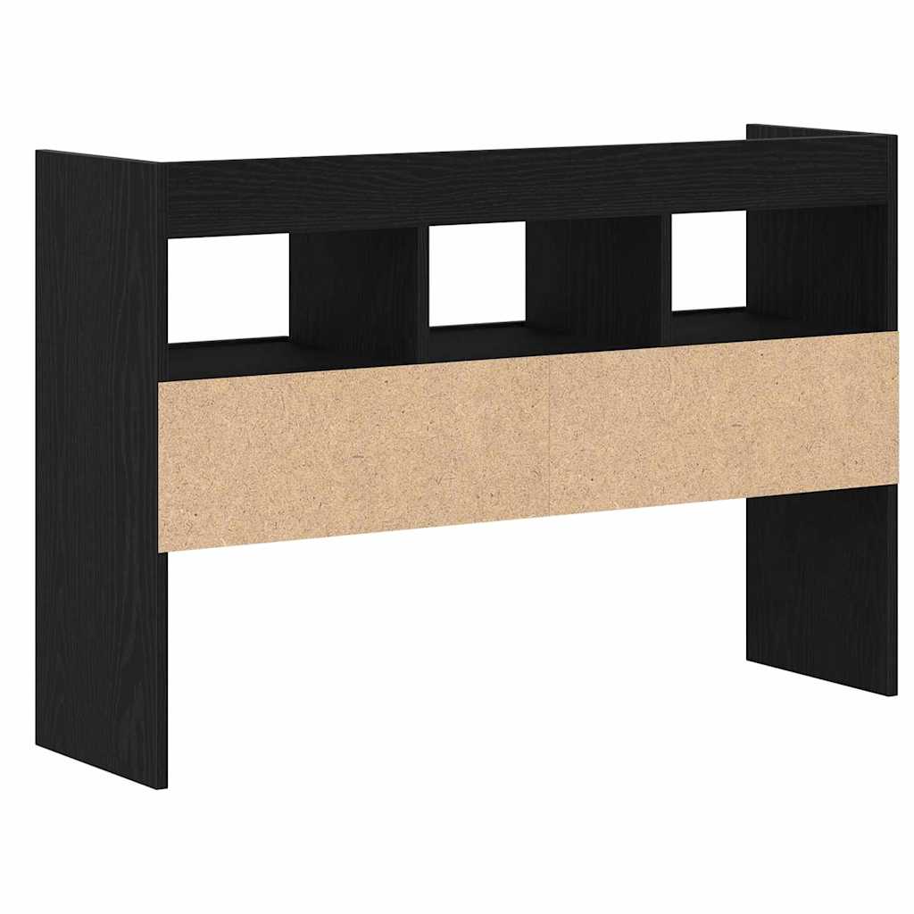 vidaXL Bufet Czarny Dąb 105 x 30 x 70 cm Materiał drewnopochodny
