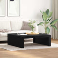 vidaXL Stolik kawowy Czarny Dąb 100 x 100 x 35 cm