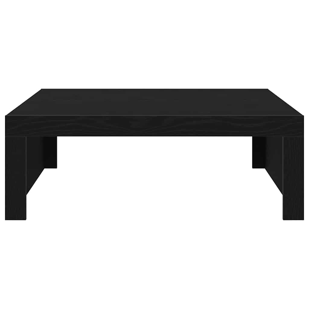 vidaXL Stolik kawowy Czarny Dąb 100 x 100 x 35 cm