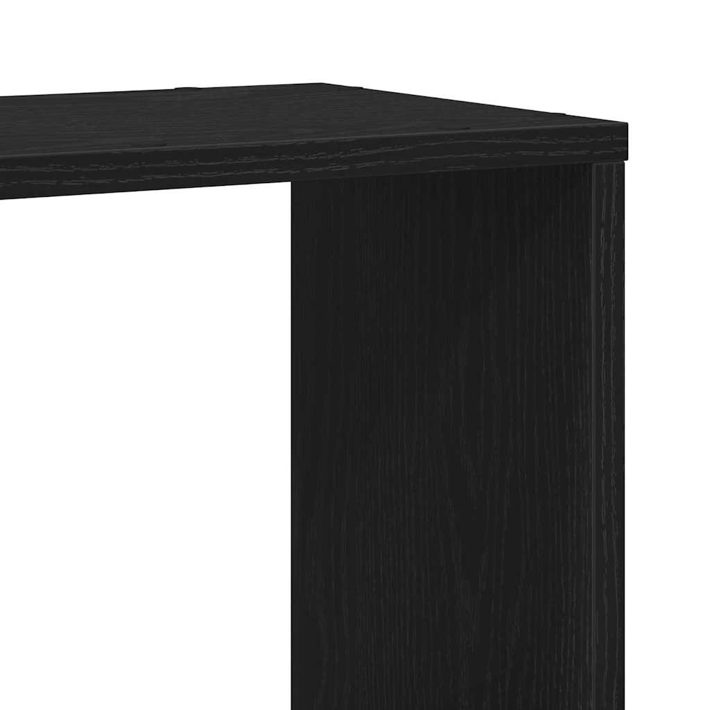 vidaXL Zestaw szafek RTV Czarny Dąb 80 x 24 x 32 cm