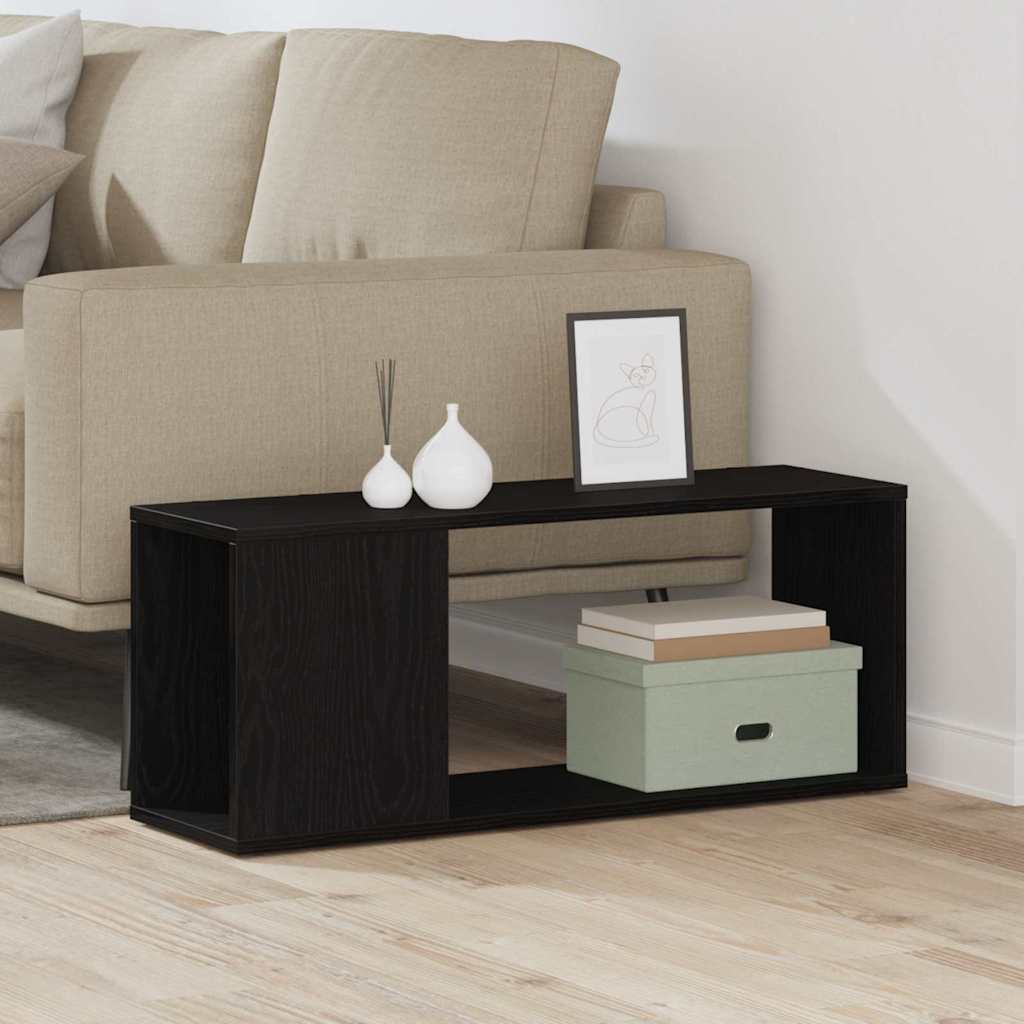 vidaXL Zestaw szafek RTV Czarny Dąb 80 x 24 x 32 cm
