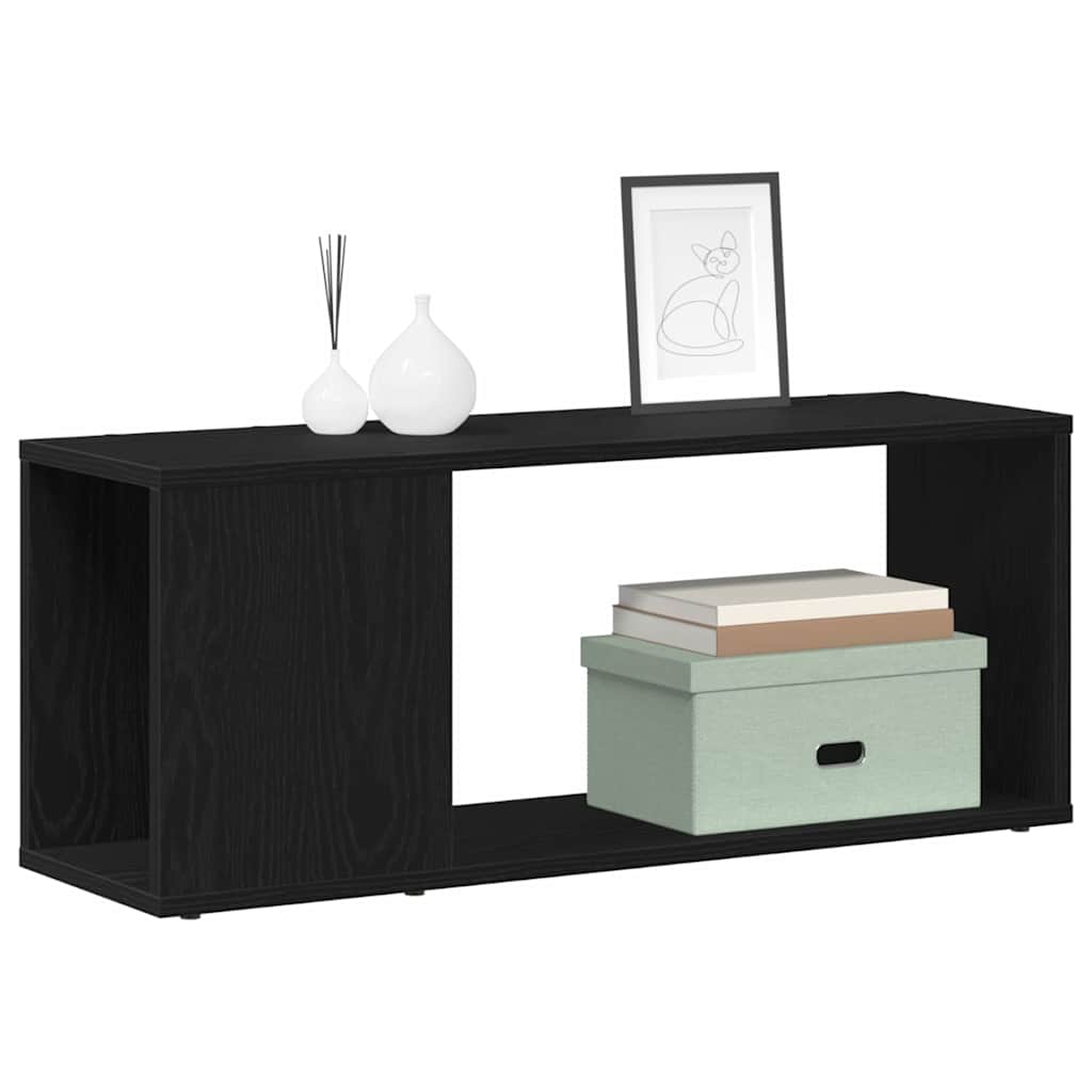 vidaXL Zestaw szafek RTV Czarny Dąb 80 x 24 x 32 cm