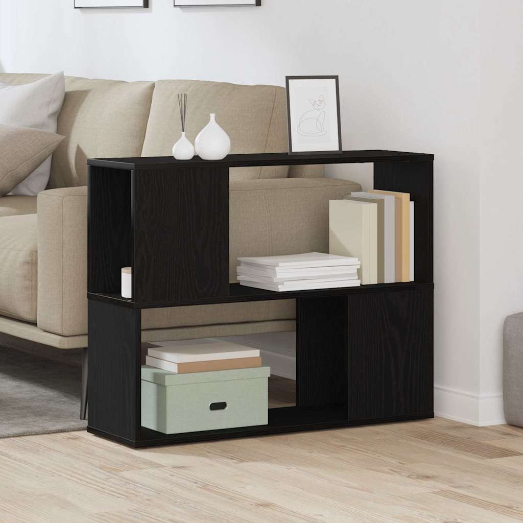 vidaXL Zestaw szafek RTV Czarny Dąb 80 x 24 x 63 cm