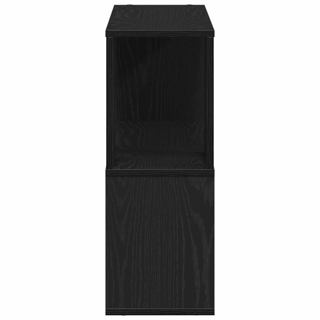vidaXL Zestaw szafek RTV Czarny Dąb 80 x 24 x 63 cm