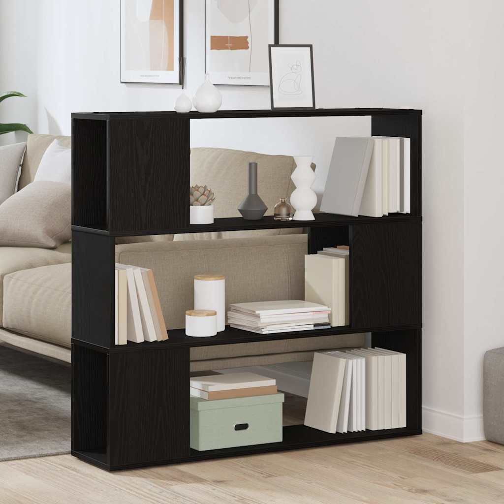 vidaXL Zestaw szafek RTV Czarny Dąb 100 x 24 x 94 cm
