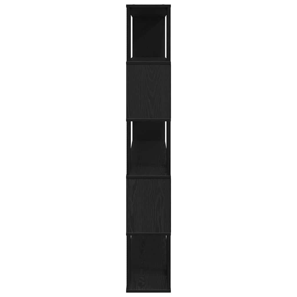 vidaXL Zestaw szafek RTV Czarny Dąb 100 x 24 x 155 cm