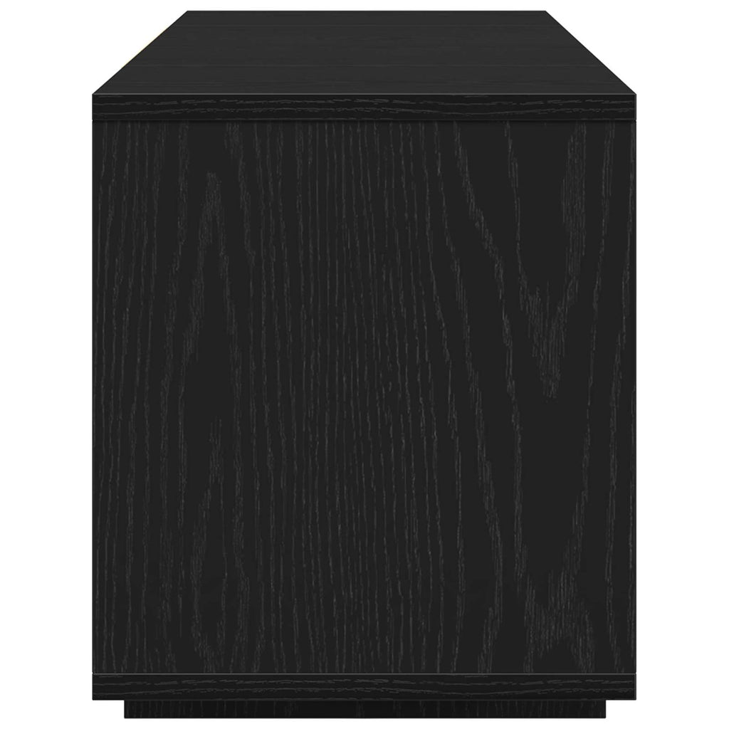 vidaXL Szafka pod telewizor Czarny Dąb 120 x 30 x 40,5 cm