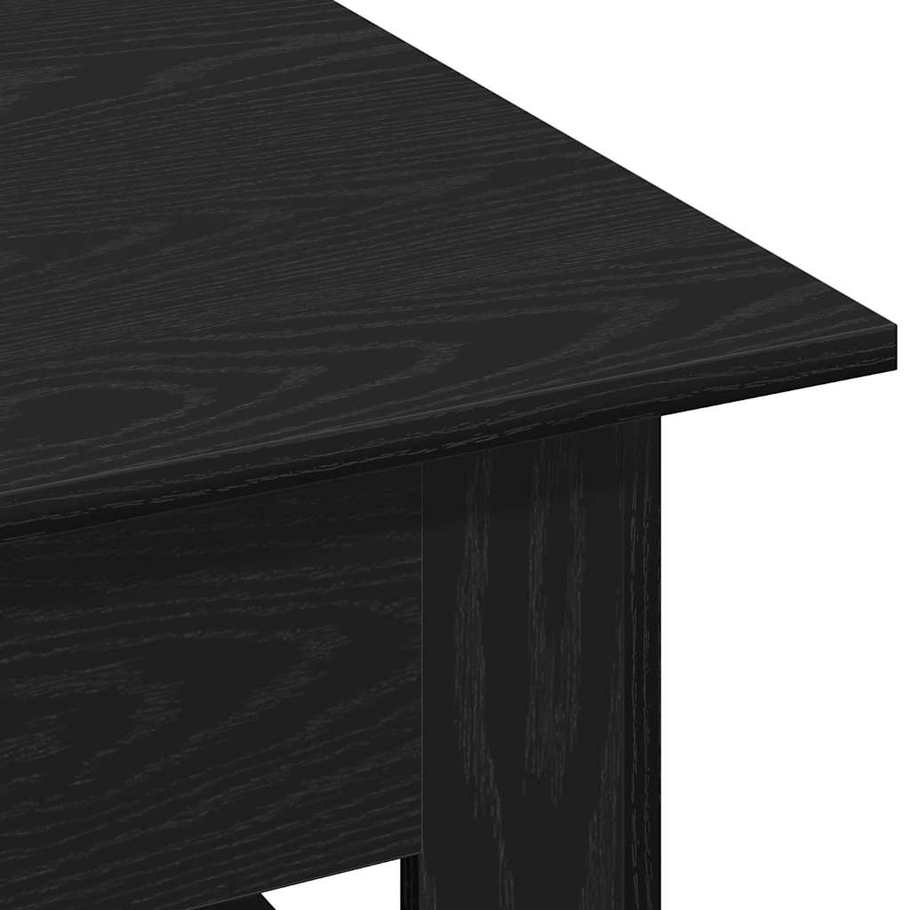 vidaXL Stolik kawowy Czarny Dąb 102 x 55 x 42 cm