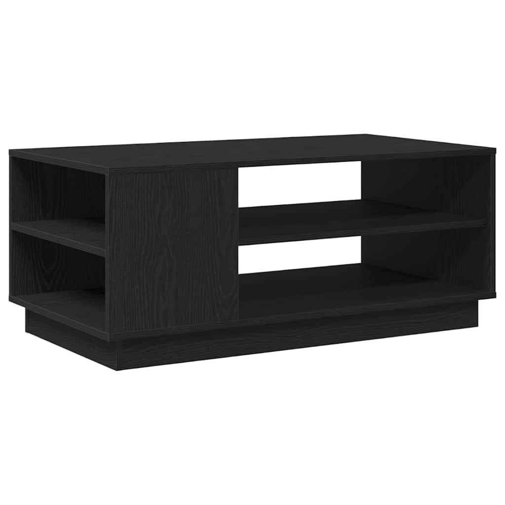 vidaXL Stolik kawowy Czarny Dąb 102 x 55 x 43 cm