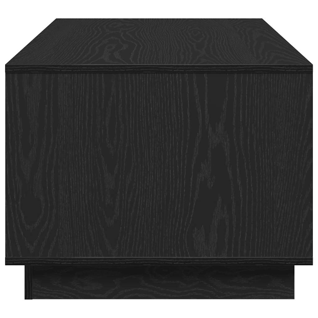 vidaXL Stolik kawowy Czarny Dąb 102 x 55 x 43 cm
