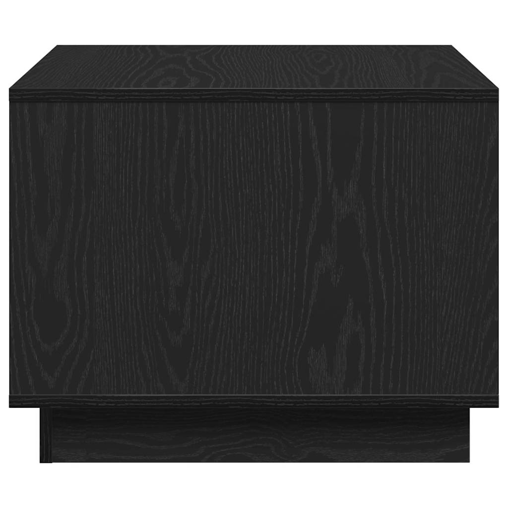 vidaXL Stolik kawowy Czarny Dąb 55 x 55 x 42 cm