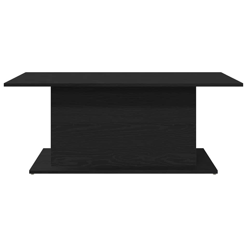 vidaXL Stolik kawowy Czarny Dąb 102 x 55,5 x 40 cm