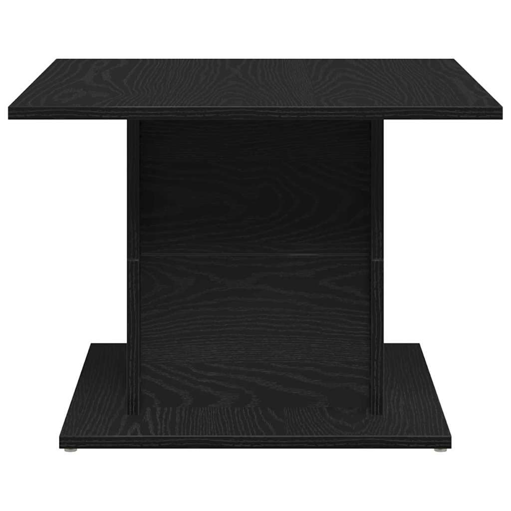 vidaXL Stolik kawowy Czarny Dąb 55,5 x 55,5 x 40 cm