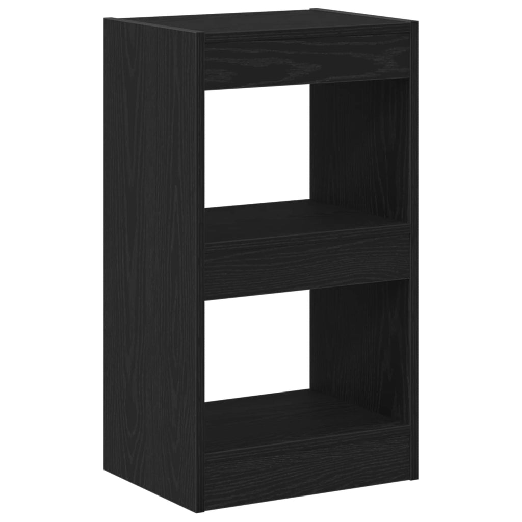 vidaXL Szafka na książki Czarny Dąb 40 x 30 x 71,5 cm